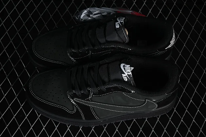 All categories Air Jordan Jordan series basketball shoes Air Jordan 1 Low ZG version Travis Scott x Air Jordan 1 Low OG AJ1 Joe 1 undercut low top full head layer DM7866-001